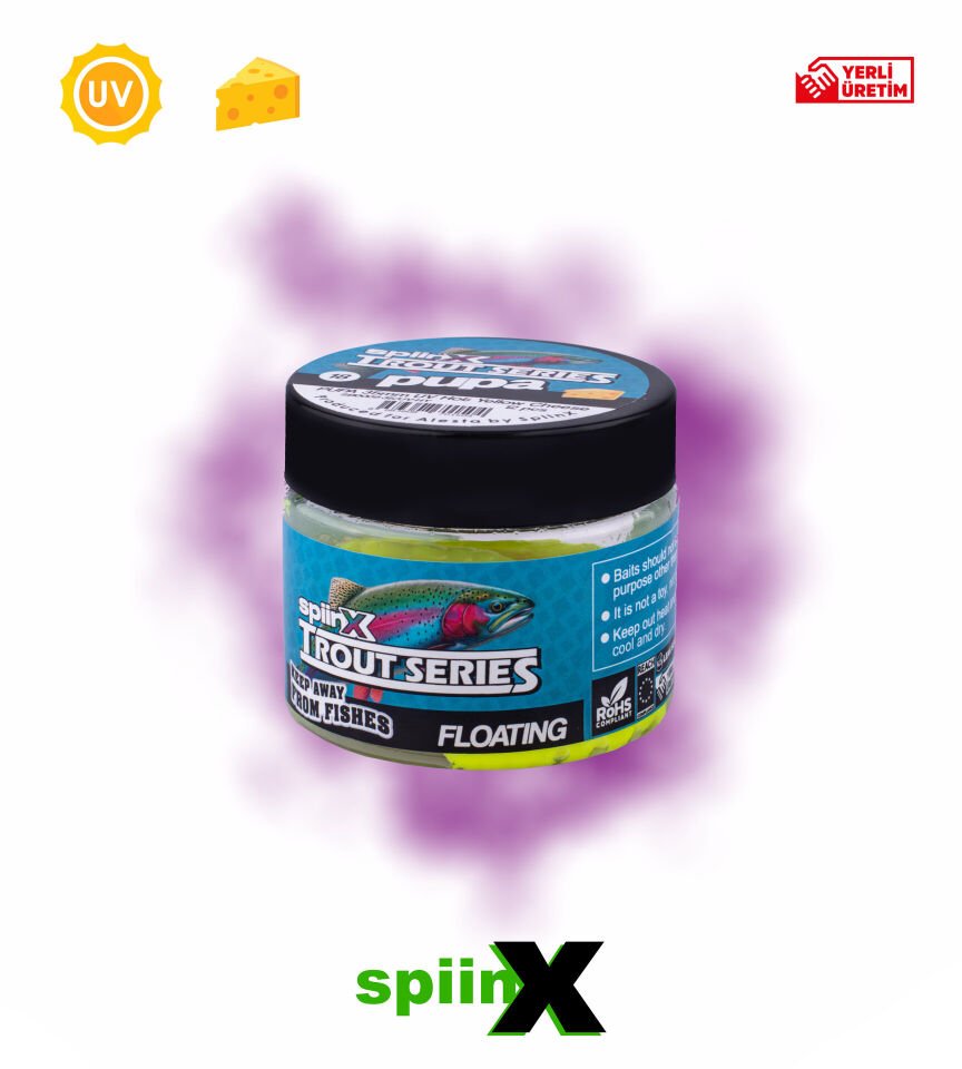 SPIINX PUPA 35MM 12P PEYNİR UV HOT YELLOW 18