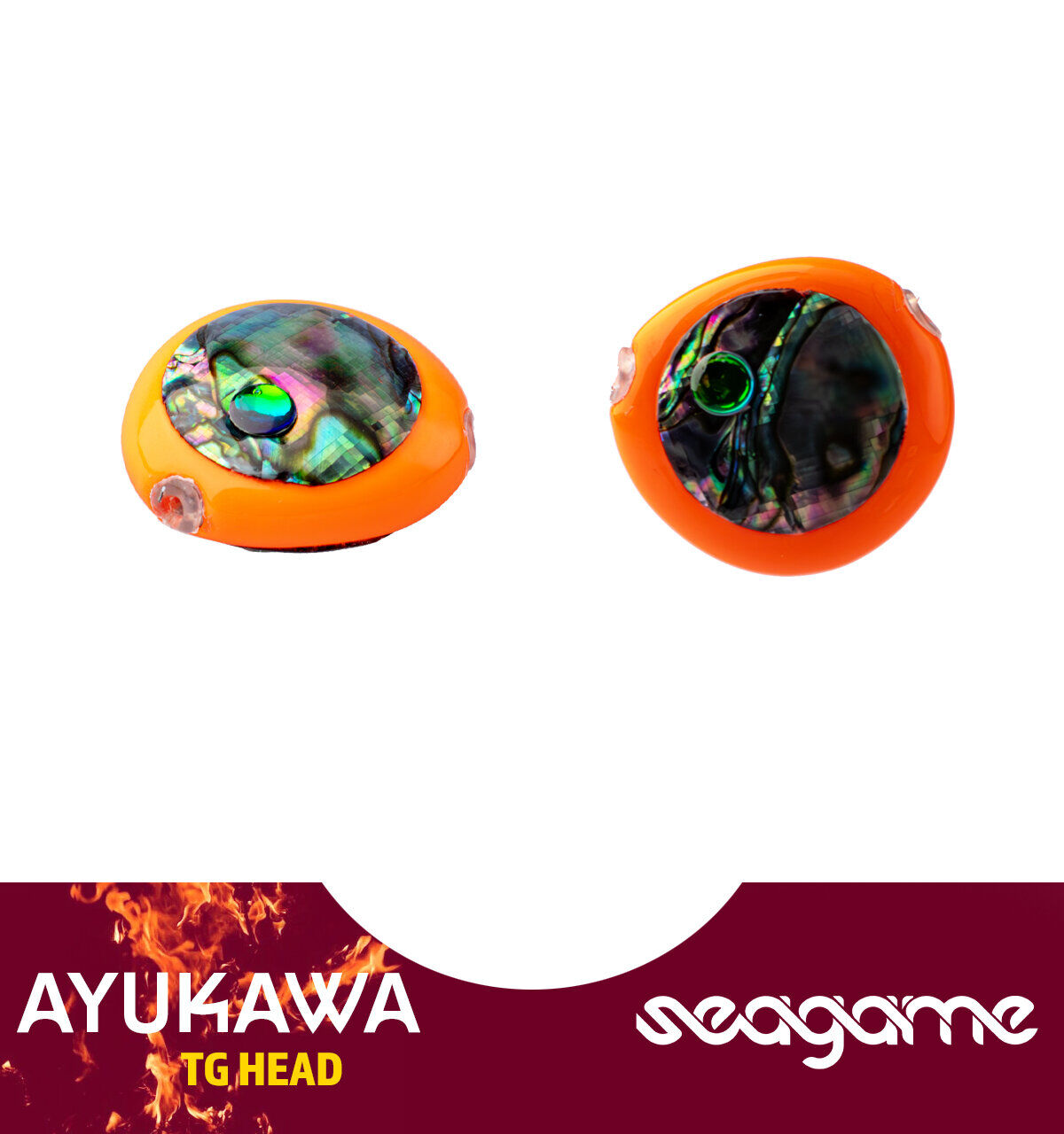 SEAGAME AYUKAWA TG HEAD 100G #903 BLACK ABALONE
