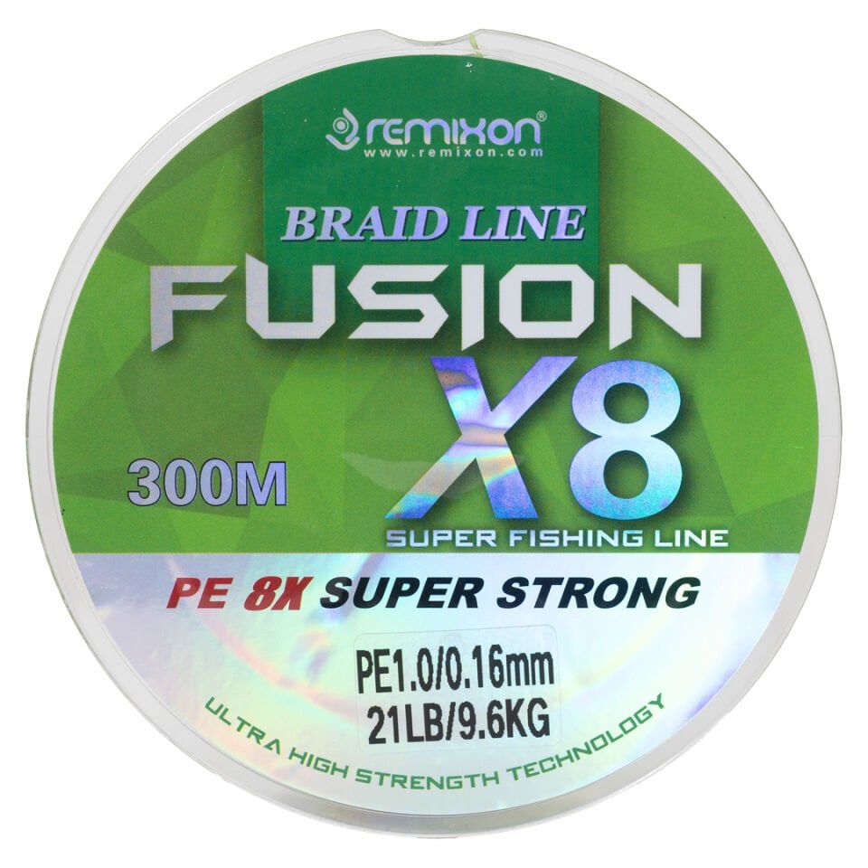Remixon Fusion 300m X8 Green İp Misina
