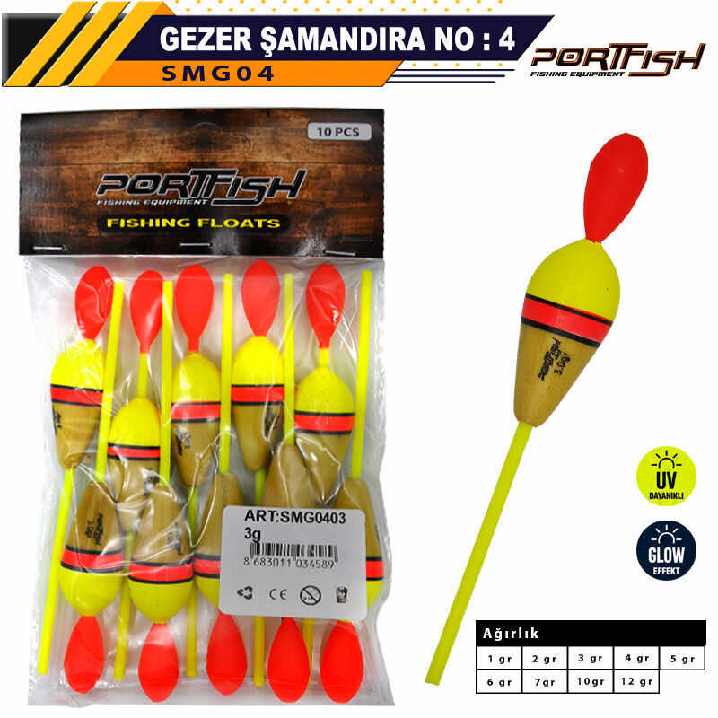 Portfish Balza Şamandıra Gezer no:04 - 10 Adetli