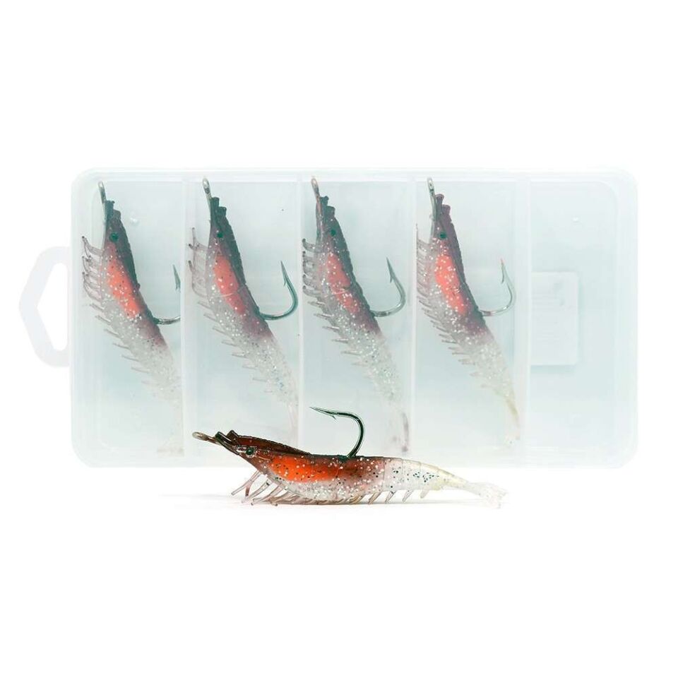 Captain 3066 Silikon Karides 85cm Suni Yem 5li Kutu