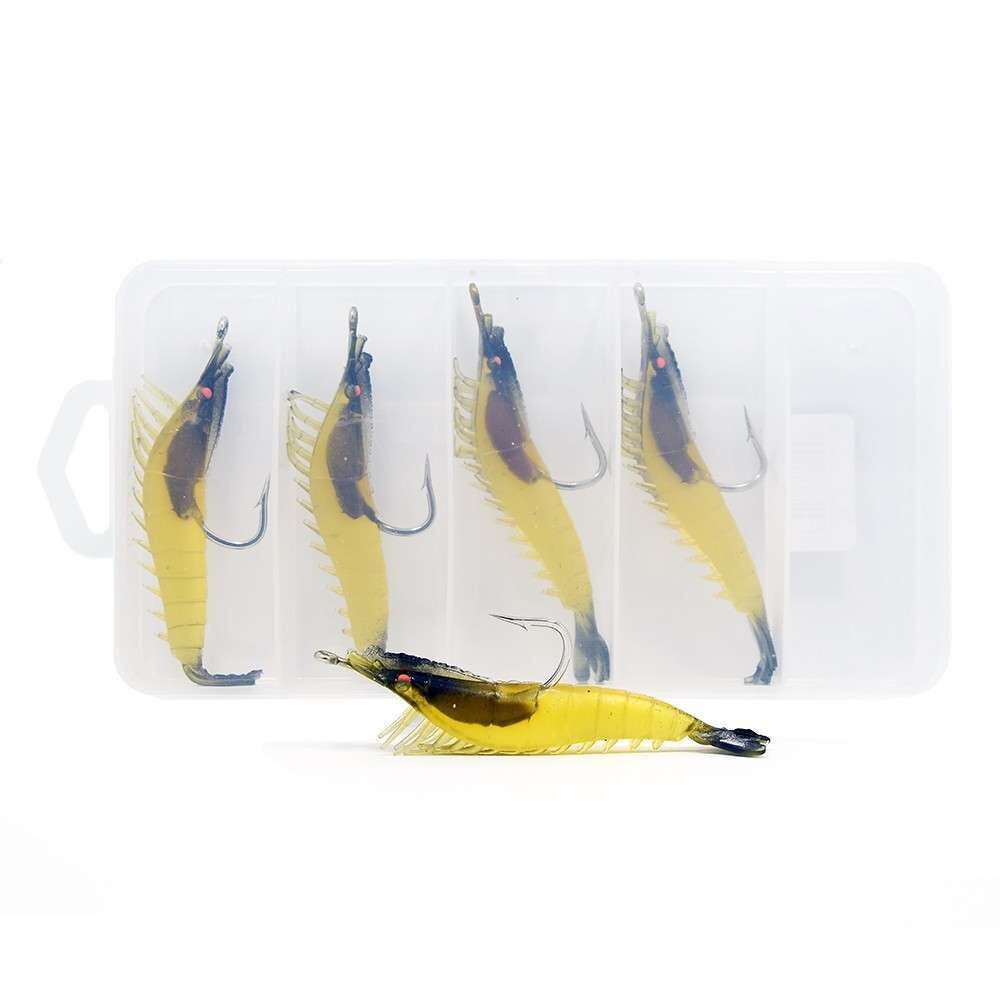 Captain 3066 Silikon Karides 85cm Suni Yem 5li Kutu 01