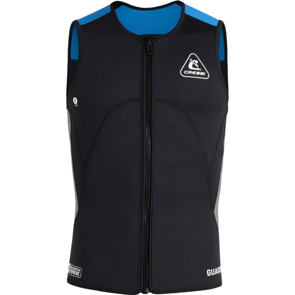 Cressi Guardian Lady Dalış Yeleği BLACK-A.MARİNE - 2MM - XS - NO:1