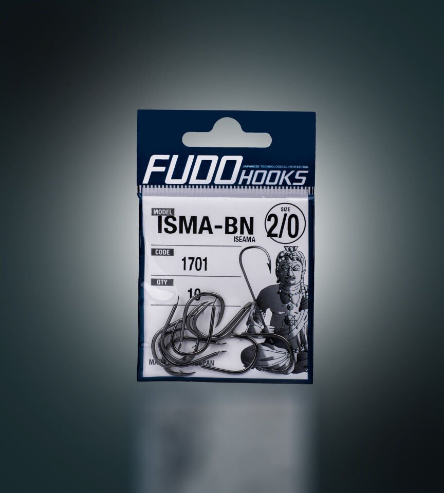 1701 ISEAMA #2/0 BLACK NIKEL 10P