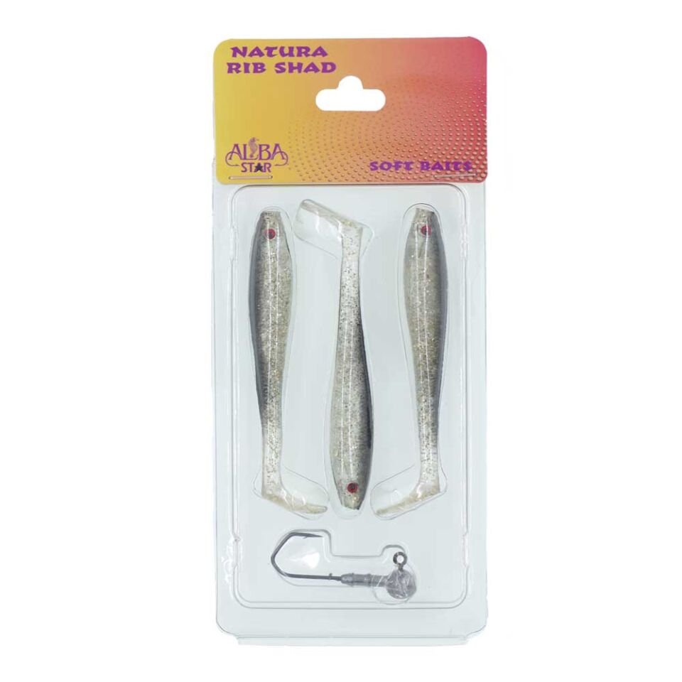Albastar Natura Rib Shad Sahte Balığı 90MM - 06