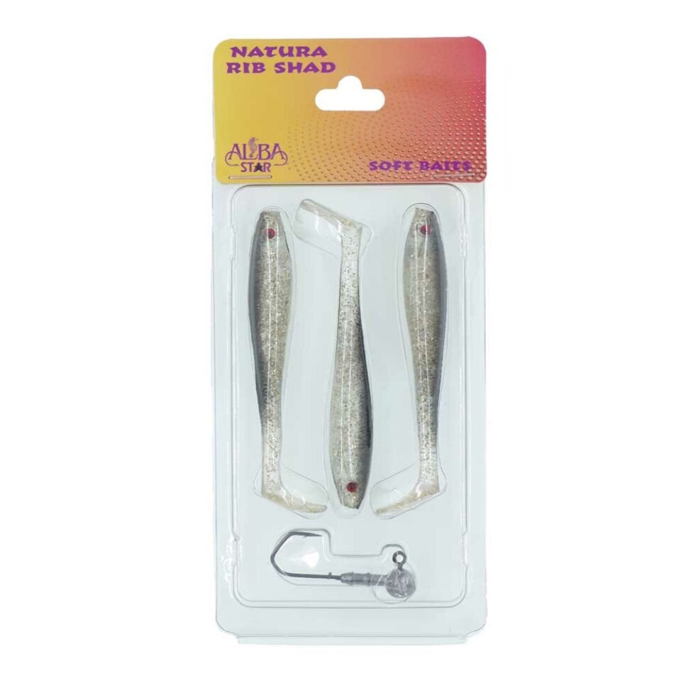 Albastar Natura Rib Shad Sahte Balığı 90MM - 06