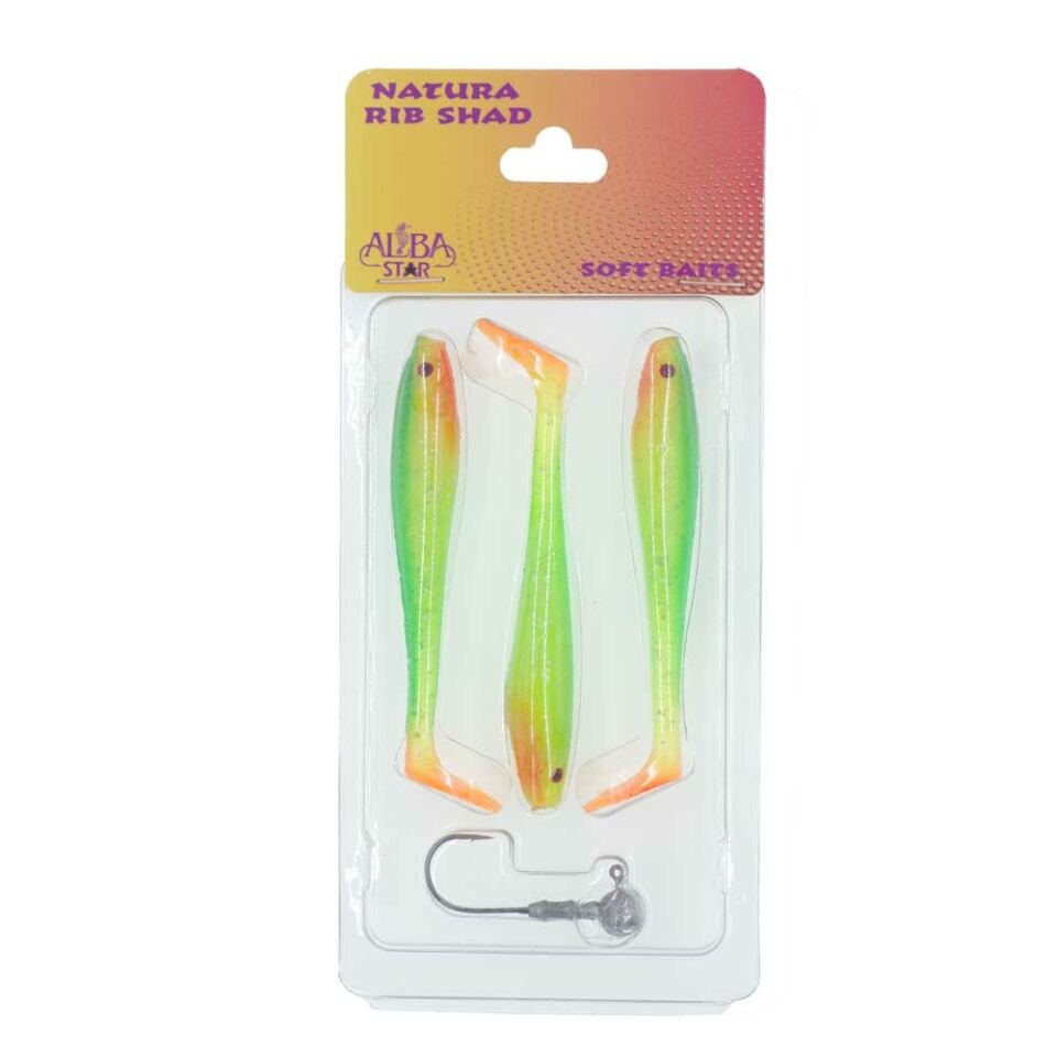 Albastar Natura Rib Shad Sahte Balığı 90MM - 09