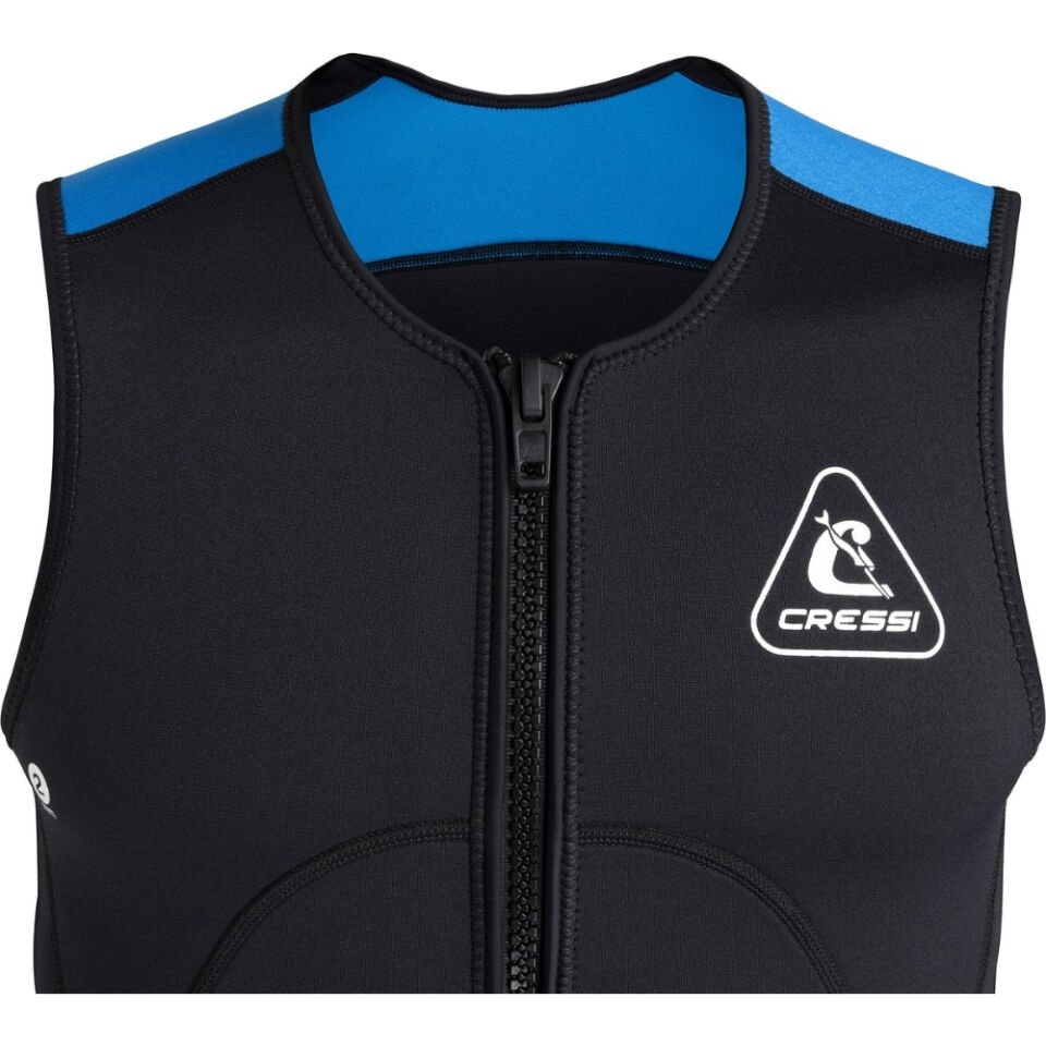 Cressi Guardian Lady Dalış Yeleği BLACK-A.MARİNE - 2MM - S - NO:2