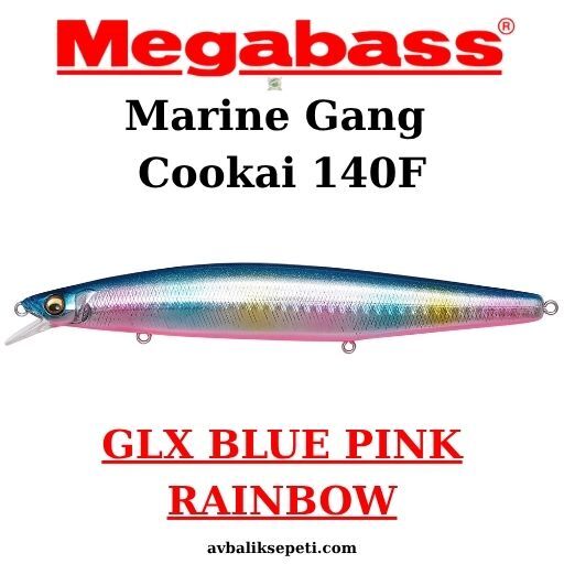 Megabass Marine Gang Cookai 140F Maket Balık