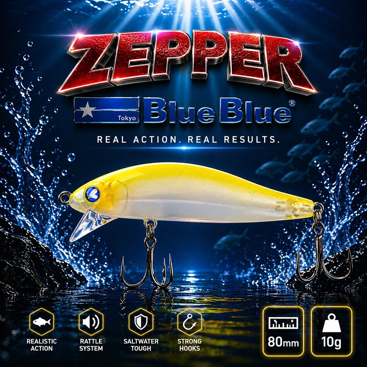 ZEPPER 80 SINKING 10G #03