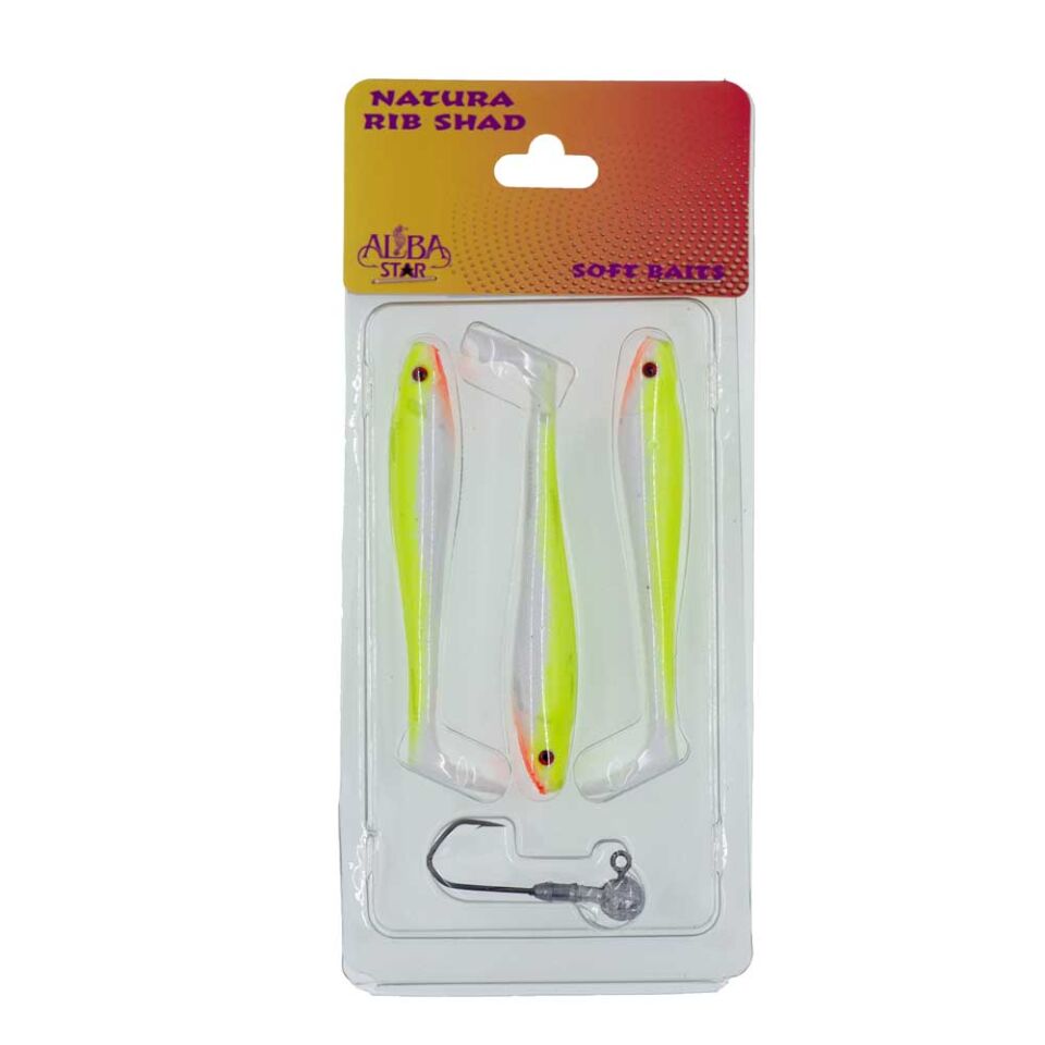 Albastar Natura Rib Shad Sahte Balığı 90MM - 07