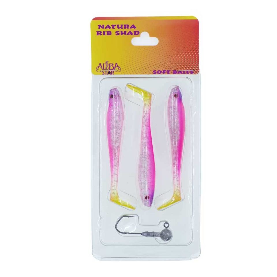 Albastar Natura Rib Shad Sahte Balığı 90MM - 04