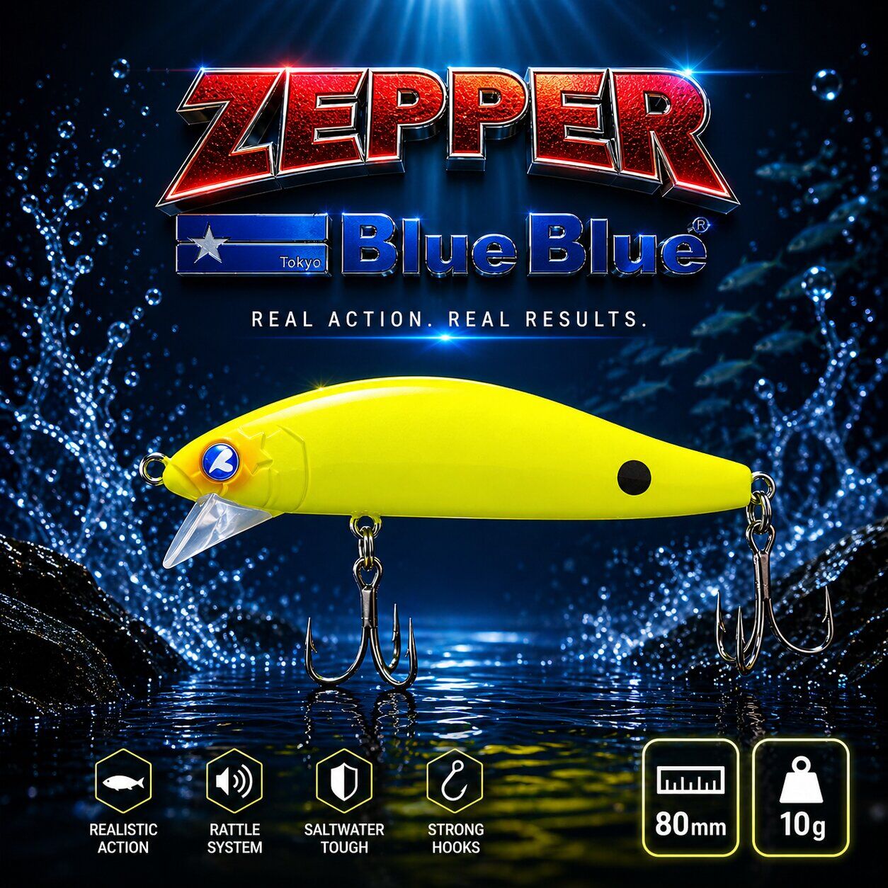 ZEPPER 80 SINKING 10G #07