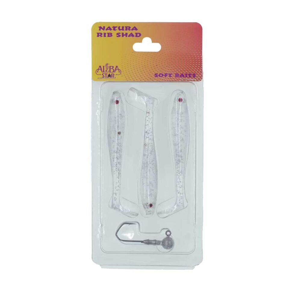 Albastar Natura Rib Shad Sahte Balığı 90MM - 08