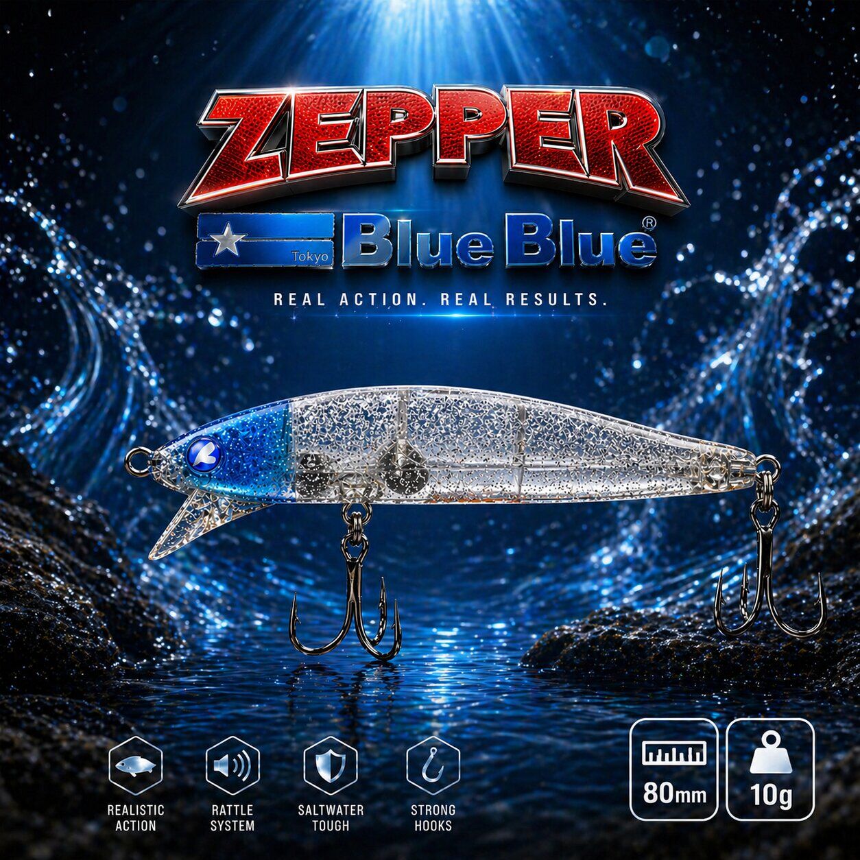 ZEPPER 80 SINKING 10G #11