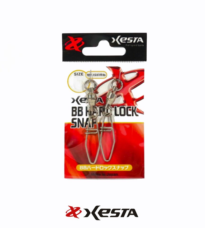 XESTA BB HARD LOCK SNAP 45KG #3 2P
