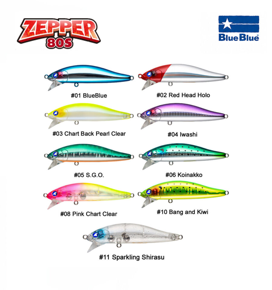 ZEPPER 80 SINKING 10G #15