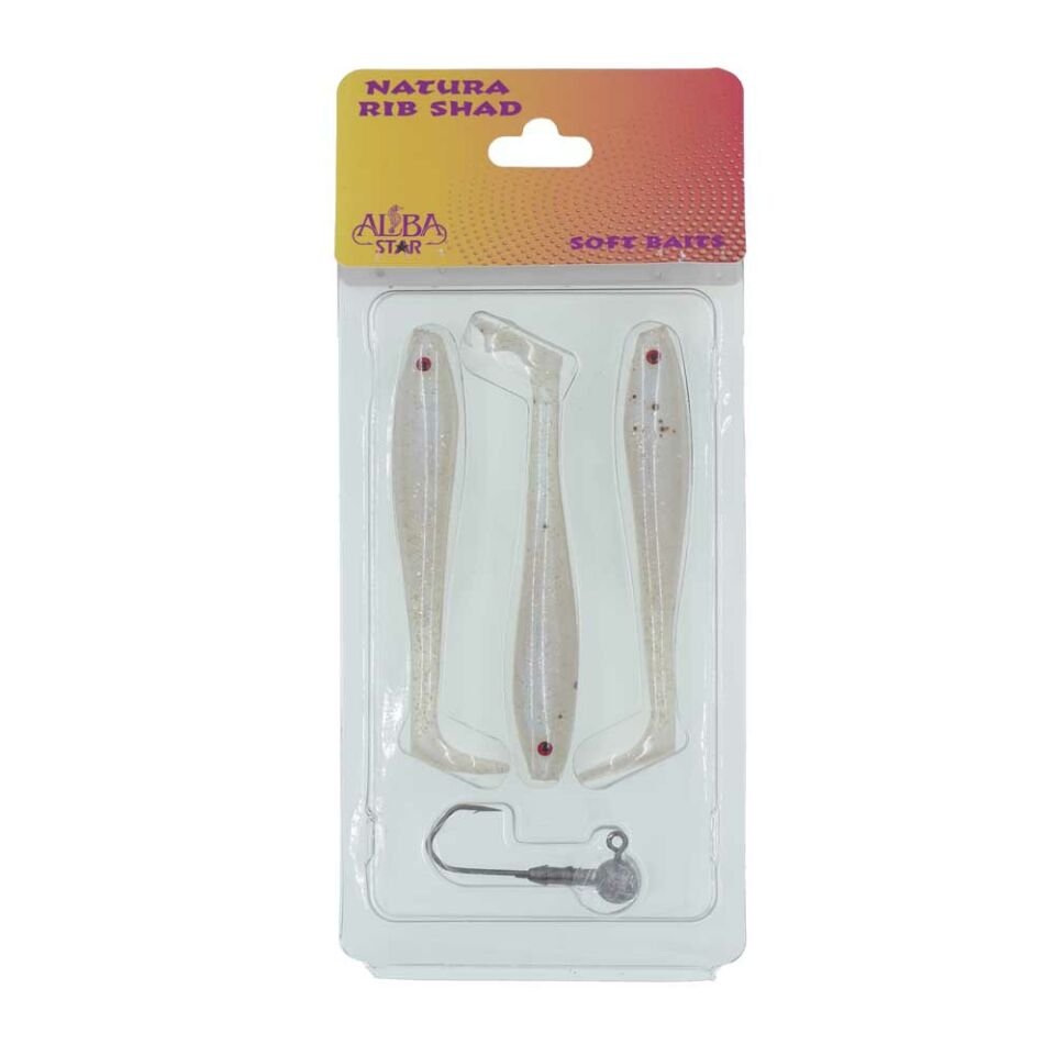 Albastar Natura Rib Shad Sahte Balığı 90MM - 03