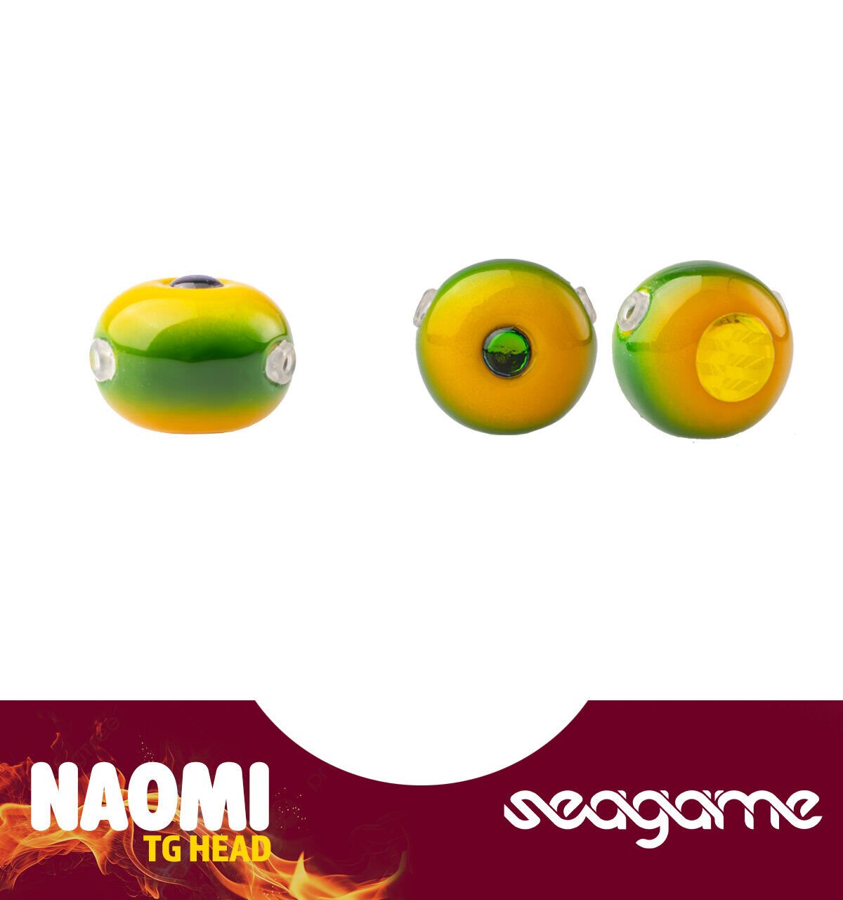 SEAGAME NAOMI TG HEAD 60G #051GREEN GOLD