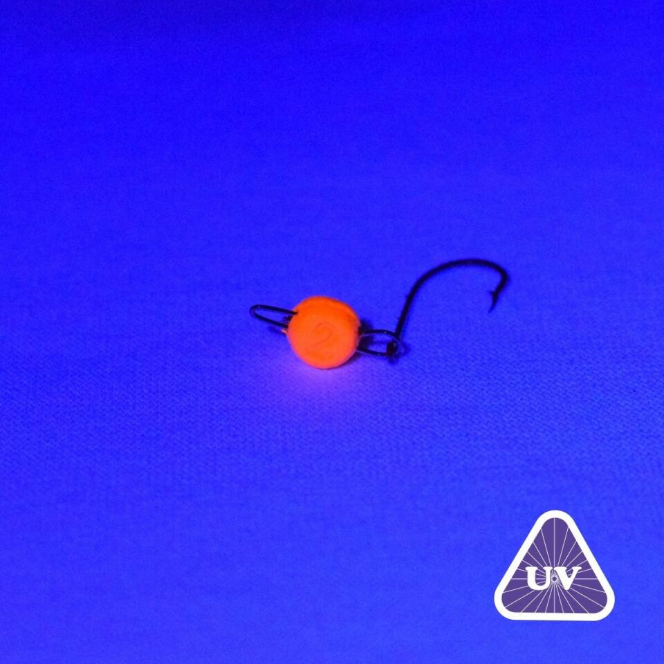 SPIINX FLASH HEAD JIGHEAD UV TURUNCU 5G #8 4P
