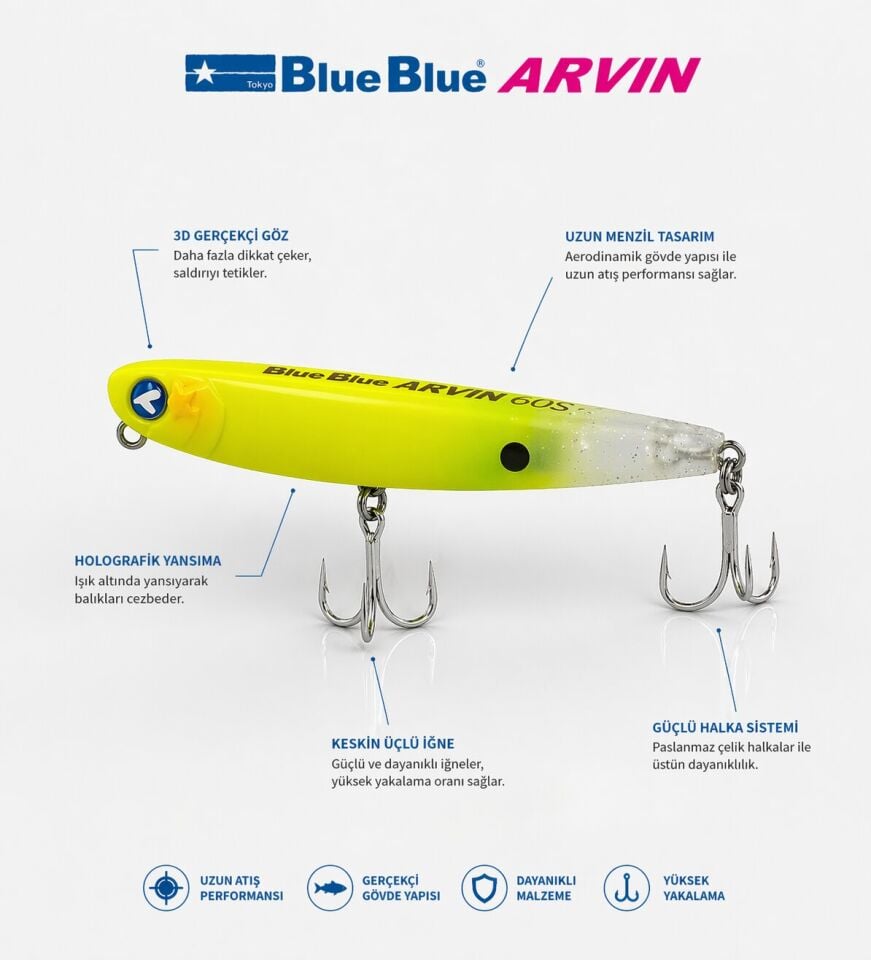 ARVIN 60 SINKING 6.5G GAGASIZ #04