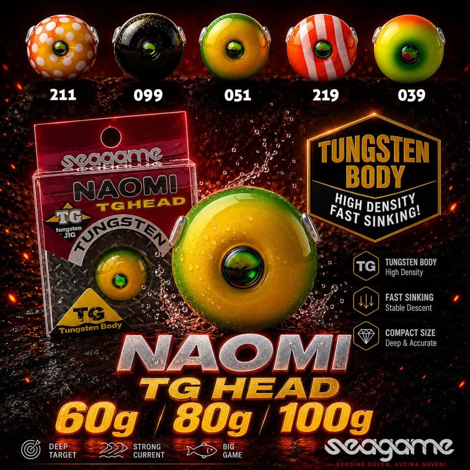 SEAGAME NAOMI TG HEAD 60G #099 BLACK GOLD