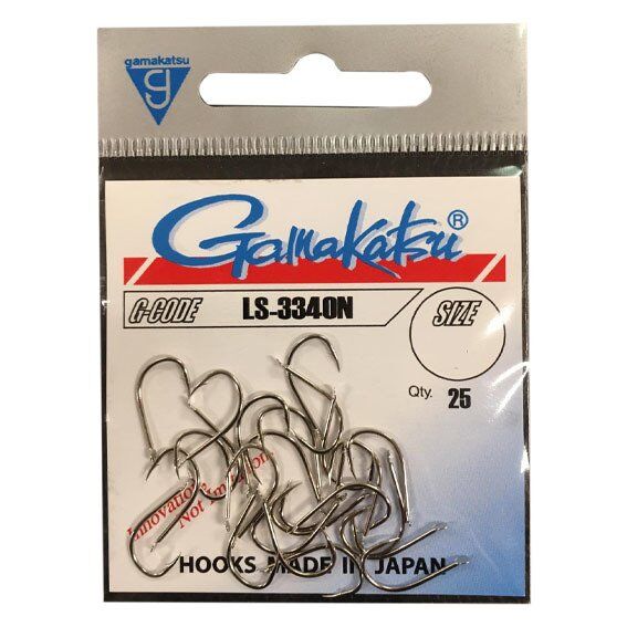 T.GAMAKATSU LS-3340N Nikel 8 Olta İğnesi