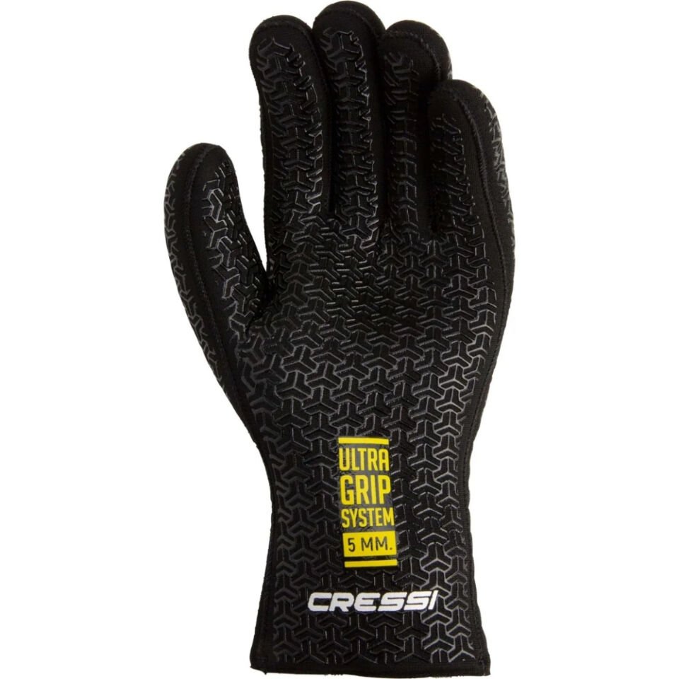 Cressi Jutland Dalış Eldiveni BLACK - 5MM - 2XL - NO:6