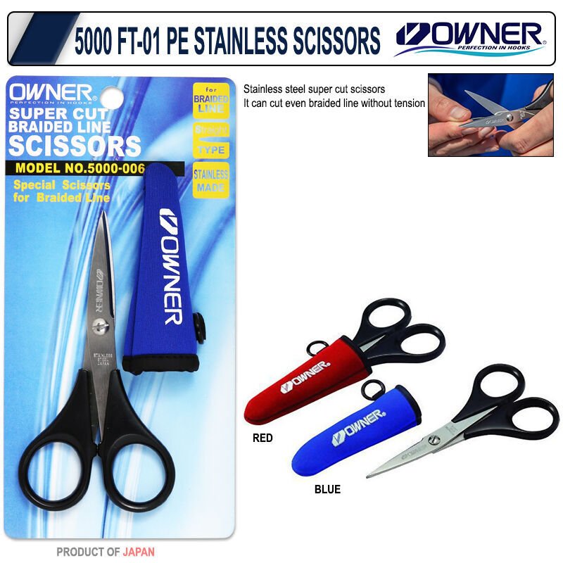 Owner 5000 FT-01 PE Stainless Scissors