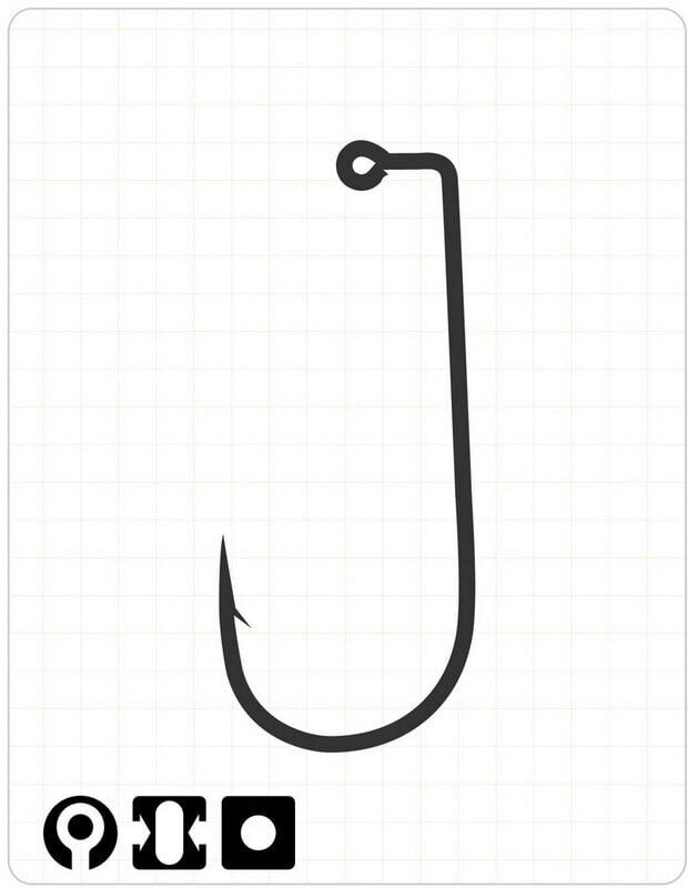 2101 AB JIG #4/0 BLACK NIKEL 4P