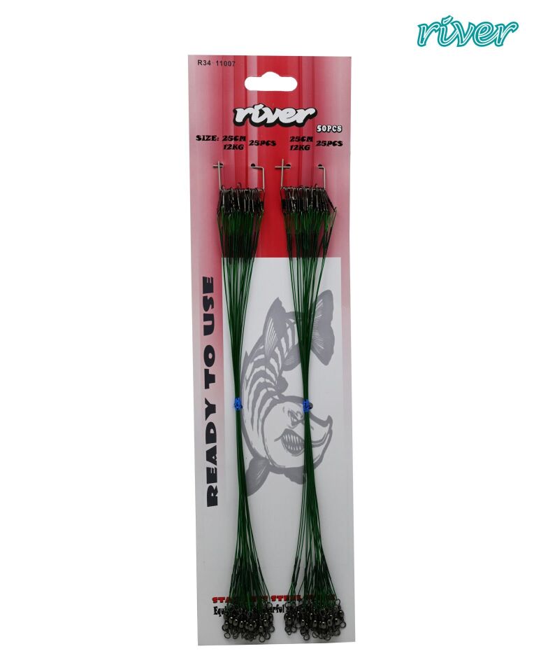 ÇELİK TEL KARTELA  25 CM 12 KG YEŞİL