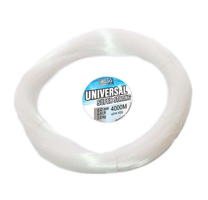 Asso Universal Çile 4000mt Monofilament Misina Beyaz