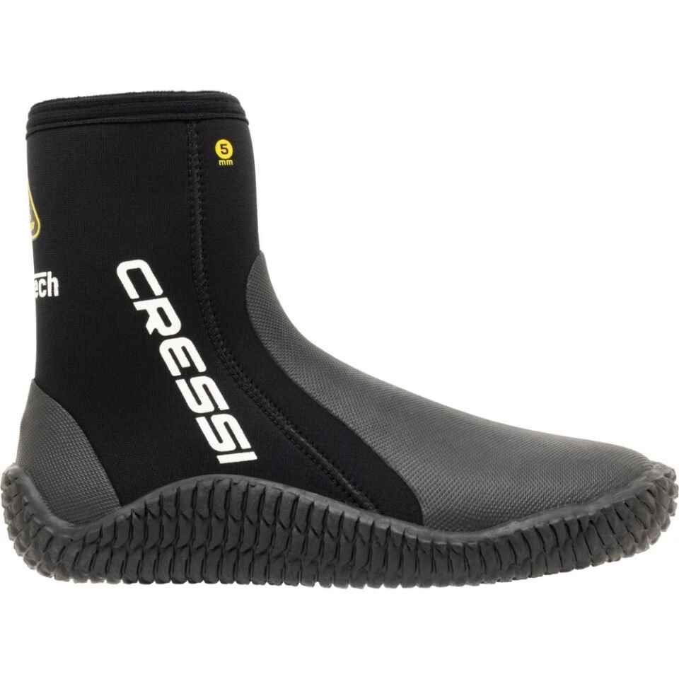 Cressi Reeftech Dalış Çizmesi BLACK - 5MM - L -42-43