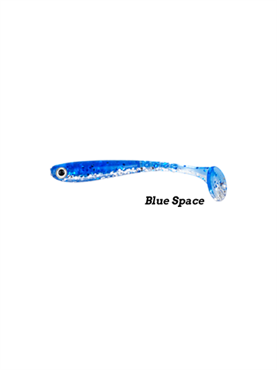 Fujin Bomb Shad 85mm Slikon Balık Blue Space
