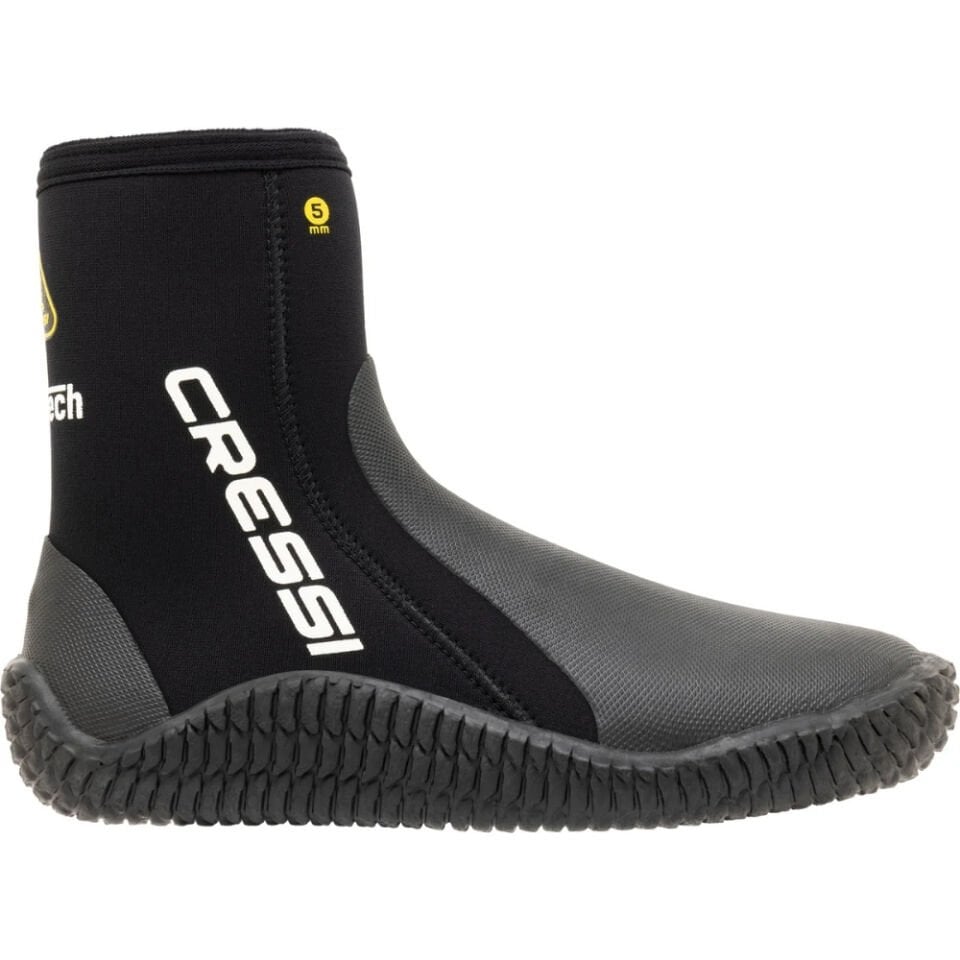 Cressi Reeftech Dalış Çizmesi BLACK - 5MM - S -38-39
