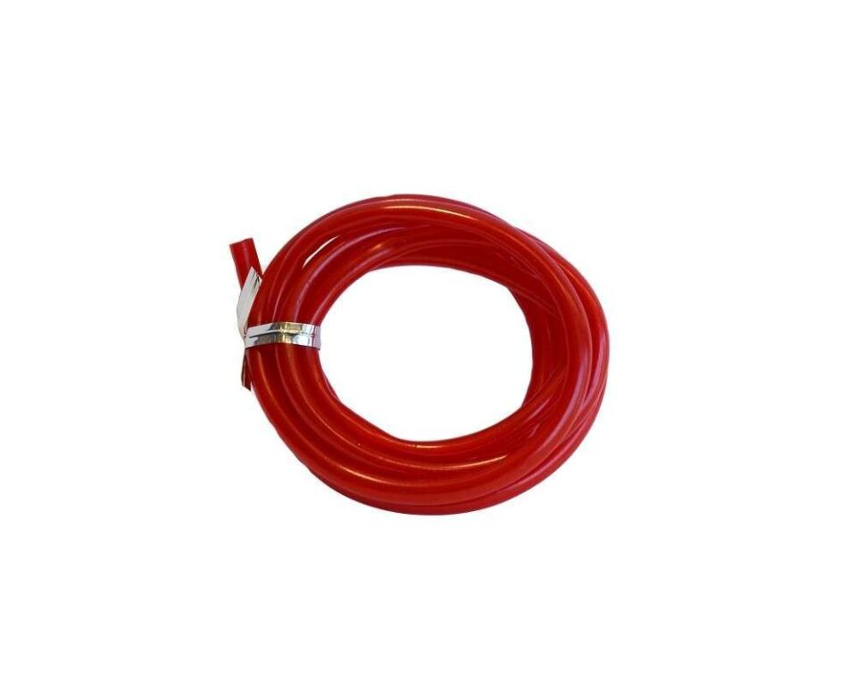 Captain  Silikon Hortum Tube 2mt Kırmızı Standart - 1.5 MM