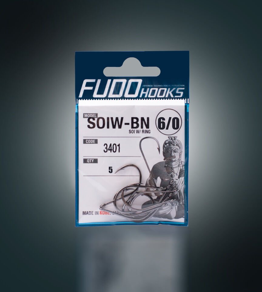 3401 SOI W/RING #6/0 BLACK NIKEL 5P