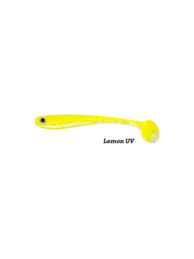 Fujin Bomb Shad 85mm Slikon Balık LEMON