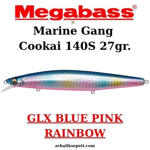 Megabass Marine Gang Cookai 140S Maket Balık