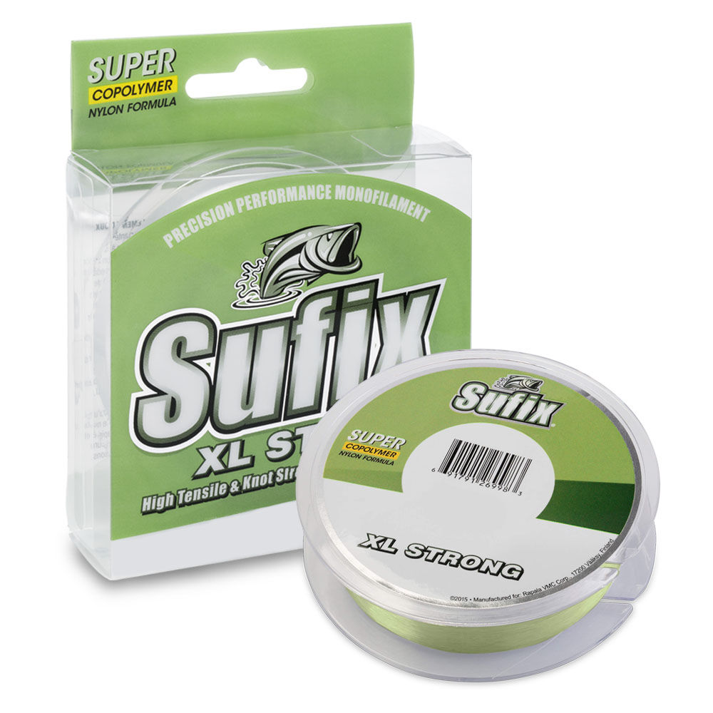 Sufix XL Strong Misina 0.20MM - 100MT - 3.3KG - LEMON GREEN