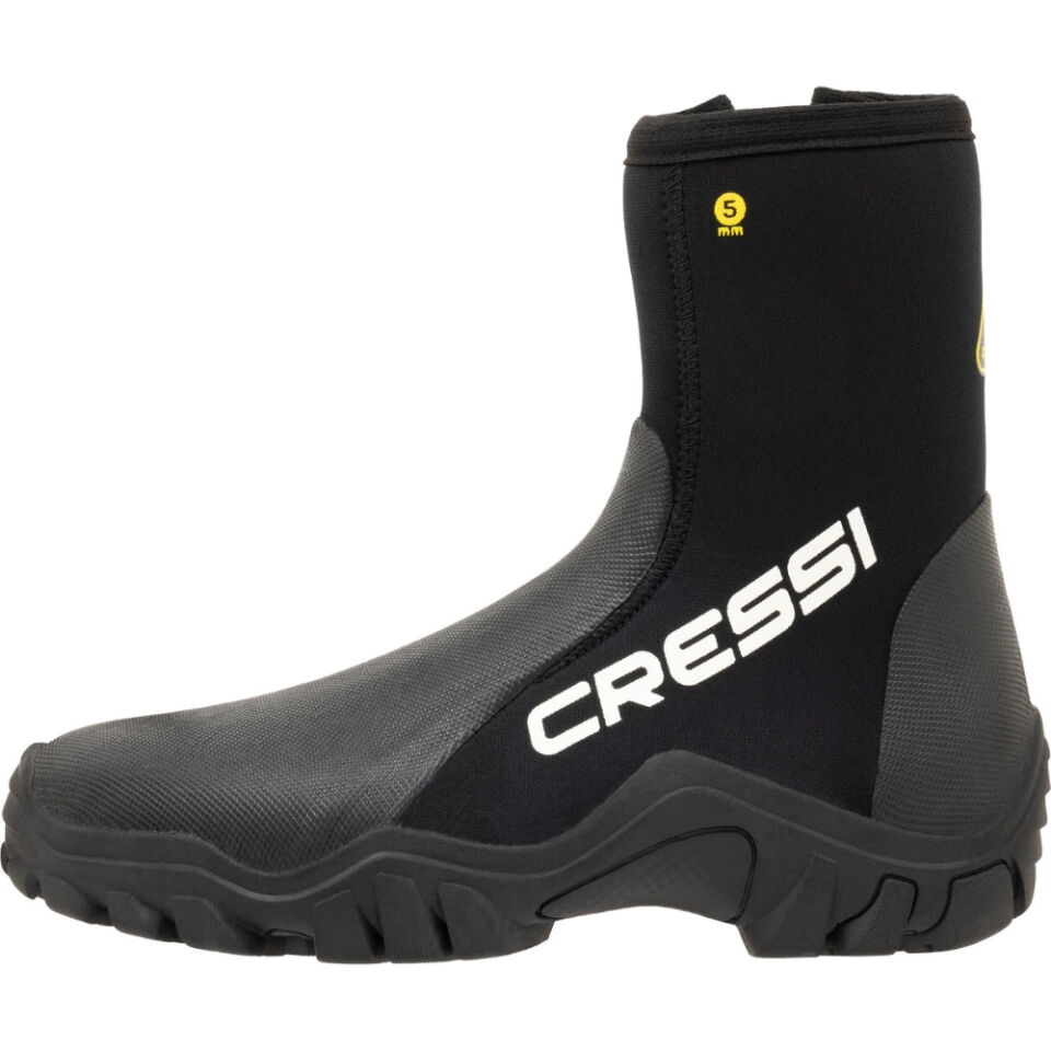 Cressi Reeftech RS Dalış Çizmesi BLACK - 5MM - XL -44-45