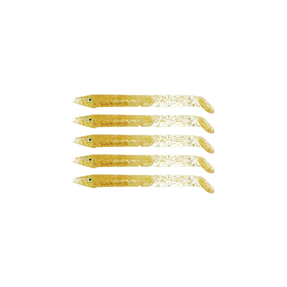 Captain 3598 Elegant 10cm Silikon Zargana 5li Paket Suni Yem 10