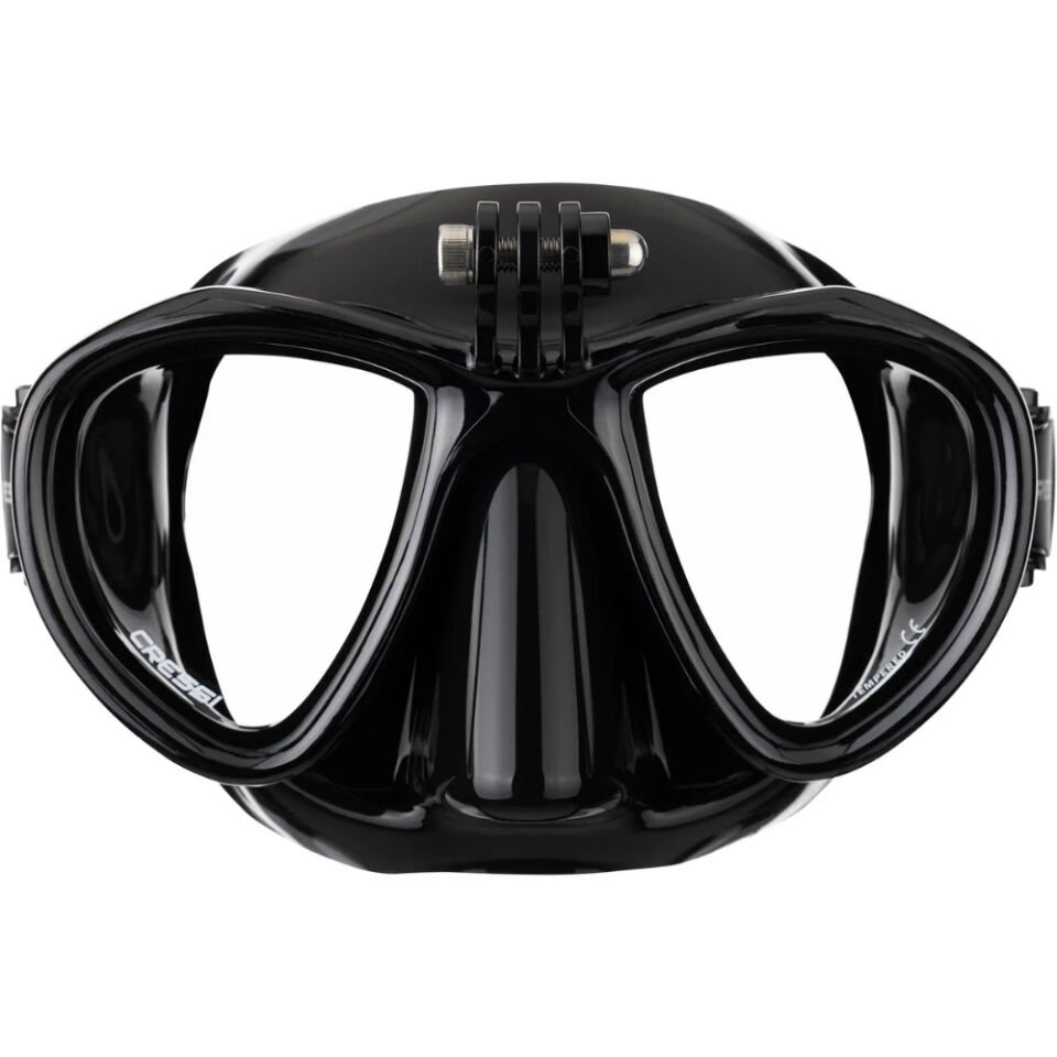 Cressi Metis Action Dalış Maskesi BLACK-BLACK