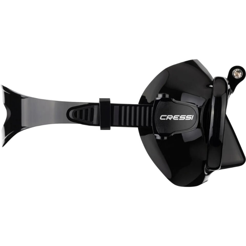 Cressi Metis Action Dalış Maskesi BLACK-BLACK