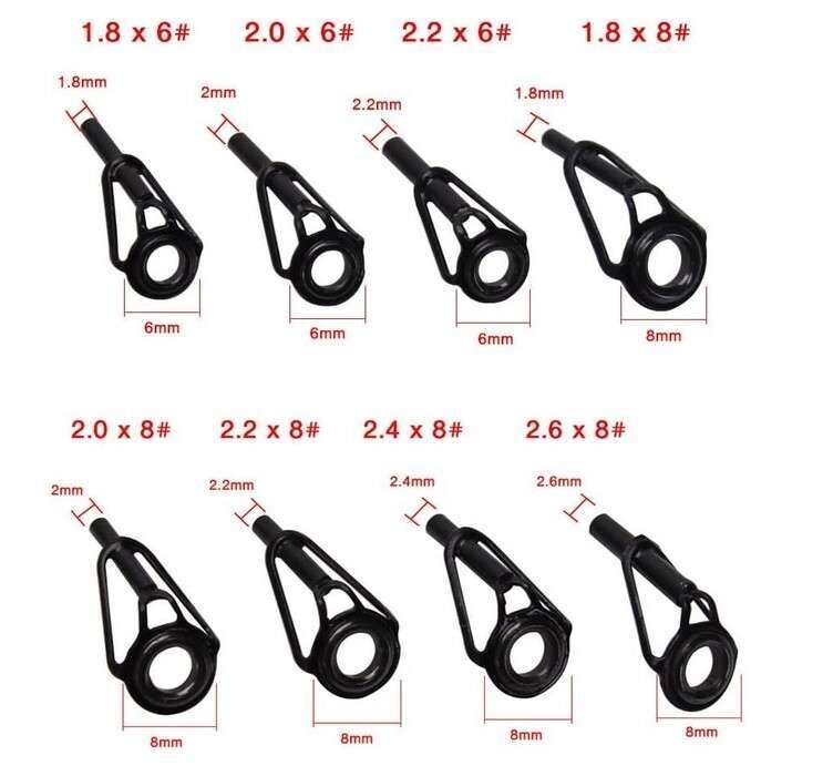 Captain Kamış Porselen Uç Seti 80li Kutu Black-Nikel 18-20-22-24-26mm