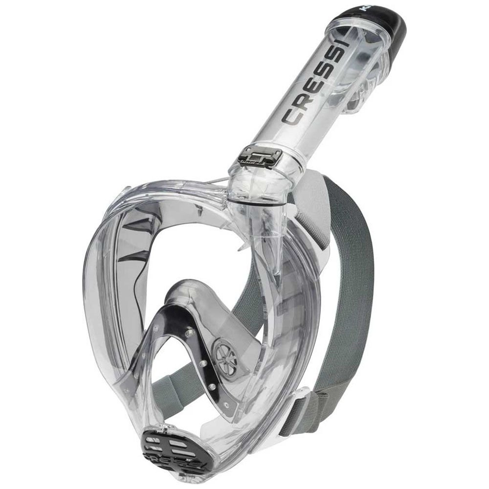 Cressi Knight Tam Yüz Maske SMOKED/CLEAR - S/M