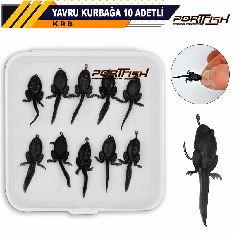 Portfish Yavru Kurbağa 10 Adetli