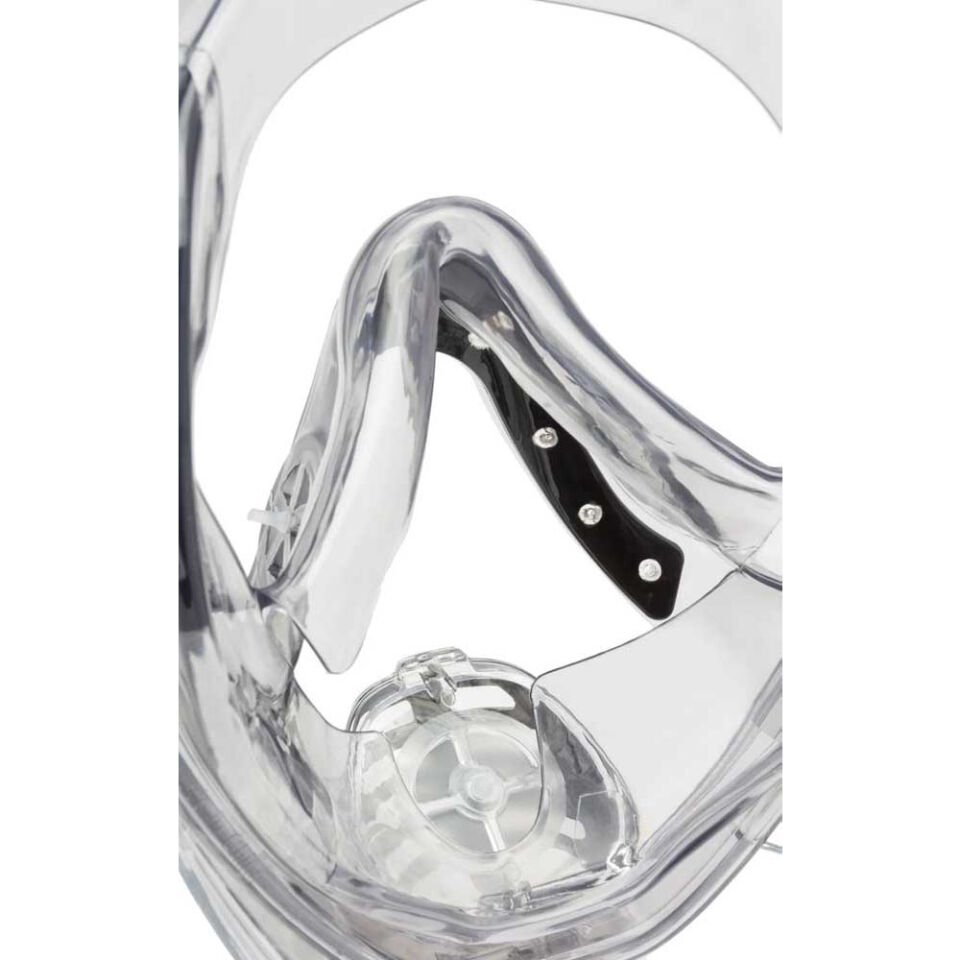 Cressi Knight Tam Yüz Maske SMOKED/CLEAR - M/L