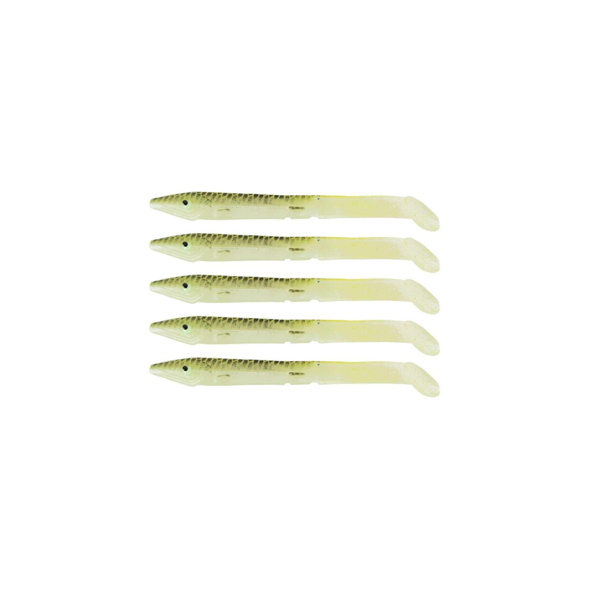 Captain 3598 Elegant 10cm Silikon Zargana 5li Paket Suni Yem 07