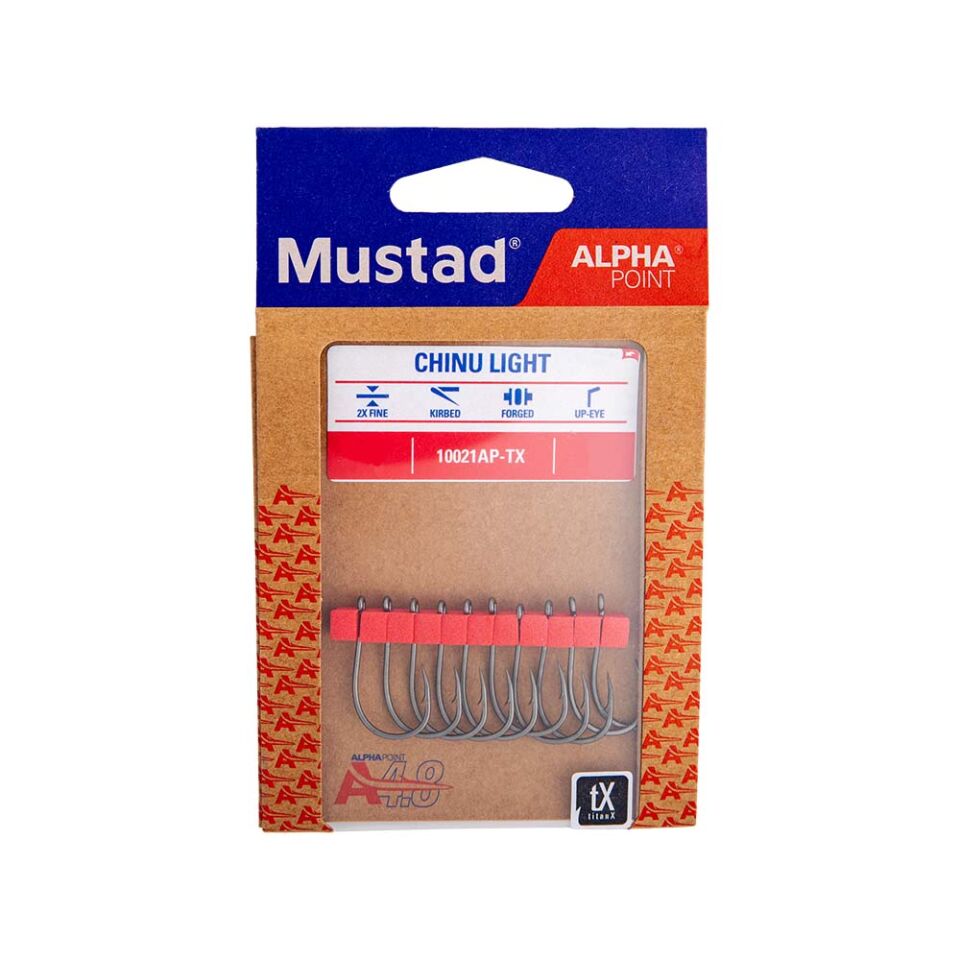 Mustad Alpha Point Chinu Light 10021AP Olta İğnesi
